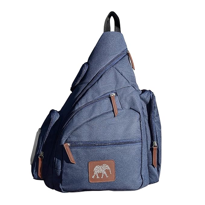 Diaper Bag, Shoulder Sling Backpack, Crossbody, Small to