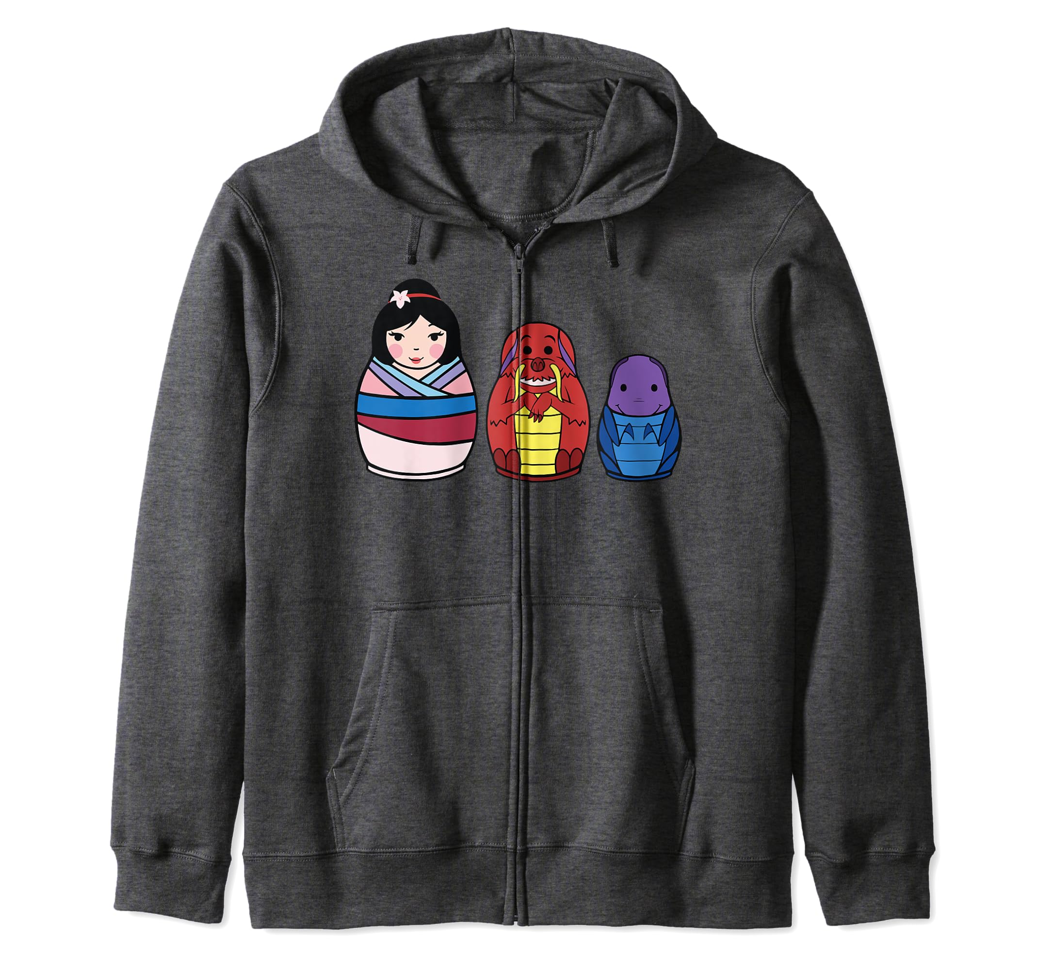 Disney Mulan Nesting Dolls Zip Hoodie