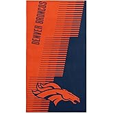 Northwest Denver Broncos NFL Progression Jacquard Beach Towel 36 x 72 Inches