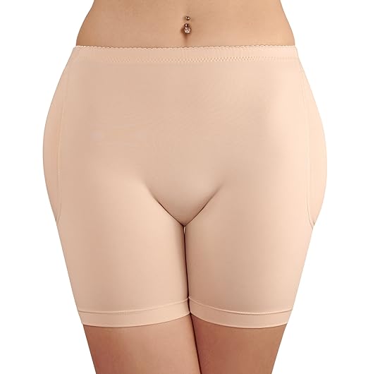 Sodacoda Damen Push-Up Po und Hüft Mieder-Hose - Höschen Ink. 4 Entnehmbare Schaumstoff Einlagen