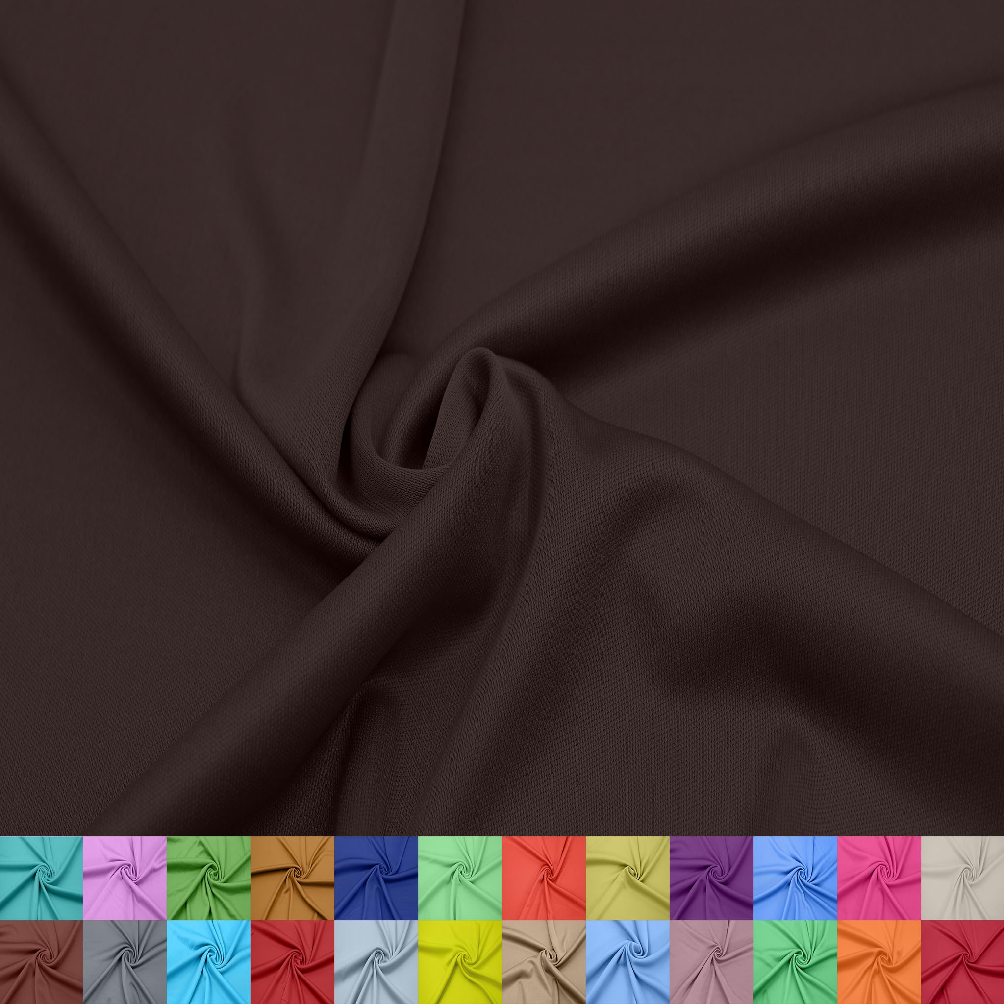 Texco Inc 60" Wide 100% Polyester Interlock Lining