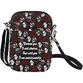 BNQL Dark Romance Crossbody Bag Dark Romance Gifts Romantasy Bookish Gift Book Reader Gifts Dark Romance Shoulder Bag