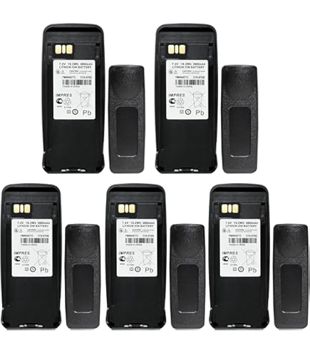 Vineyuan PMNN4077C PMNN4066A Replacement Li-ion Battery Compatible For Motorola XPR6350 XPR6550 - Foto 9