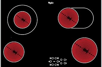 Whirlpool AKT 8360 LX Kochfeld/Ceran, elektrisch