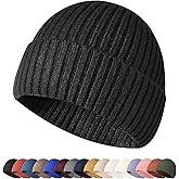 HiRui Knit Beanie for Men Women Kids, Winter Hats Warm Classic Daily Skull Caps