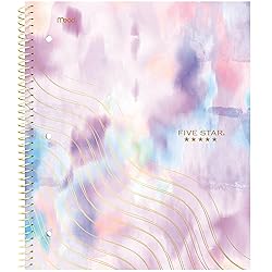 Five Star Spiral Notebook + Study App, 1