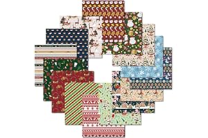 PAPERKIDDO Origami Paper 105 Sheets Double Sided Christmas Pattern Colorful Folding Paper Arts and Crafts Squares Paper for Kids & Adults 6 inch (X-mas)