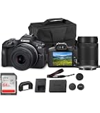 Amazon.com : Canon EOS R100 Mirrorless Camera + 2 Lens Kit 18-45mm