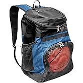 Xelfly Basketball Backpack with Ball Compartment