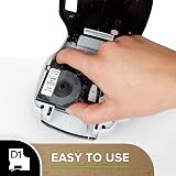 Dymo Authentic D1 Labels 9 mm x 7 m Black Print on Clear Tape Made in Europe view 4