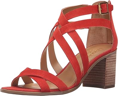 franco sarto red sandals