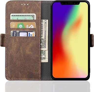 Amazon Com Iphone Xs Xr Xs Max Leather Wallet Case With Kickstand