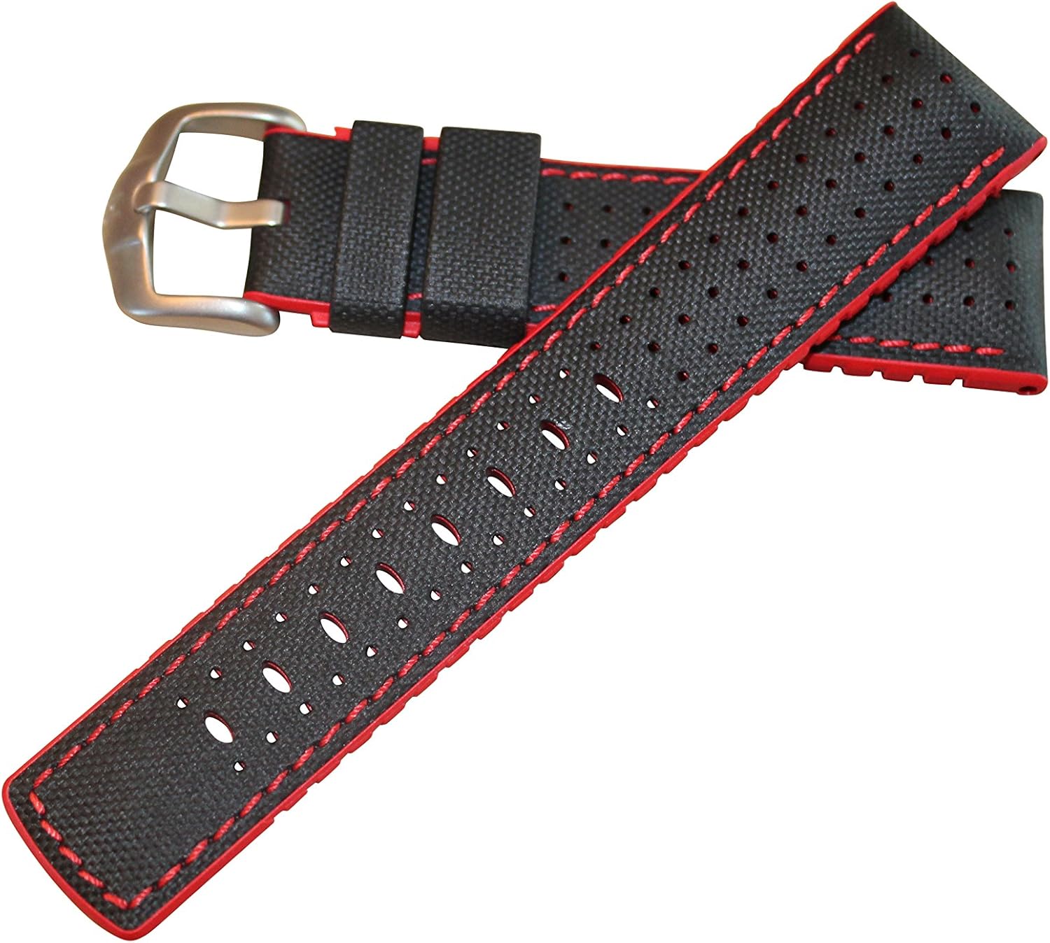 Hirsch Performance Robby Sailcloth Style 20mm Leather and