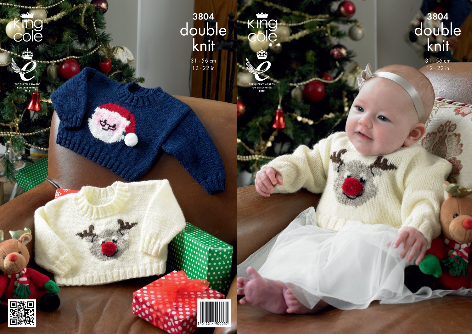 children's christmas jumper knitting patterns free