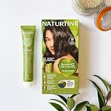 Naturtint Permanent Hair Colour Gel 3N Dark Chestnut Brown Ammonia Free Grey view 4
