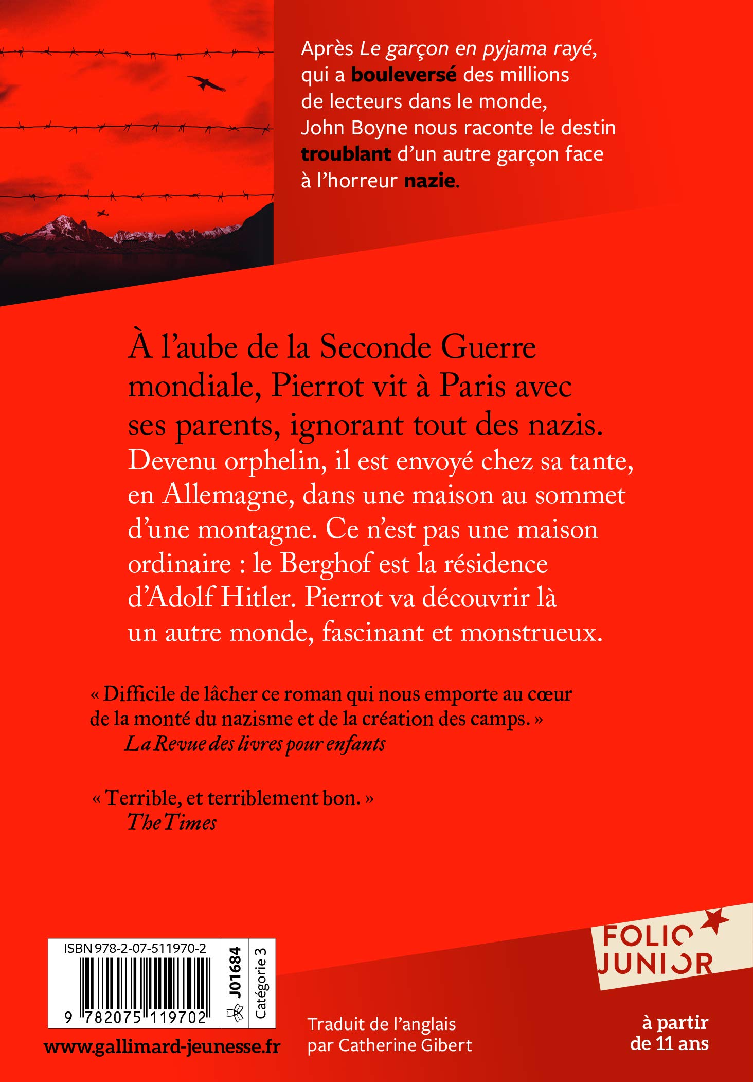 Le Garçon Au Sommet De La Montagne 9782075119702 Amazon