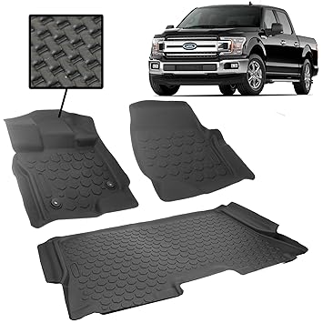 Homeland Hardware Ford F 150 Supercrew 2015 2019 Floor Mats Liners