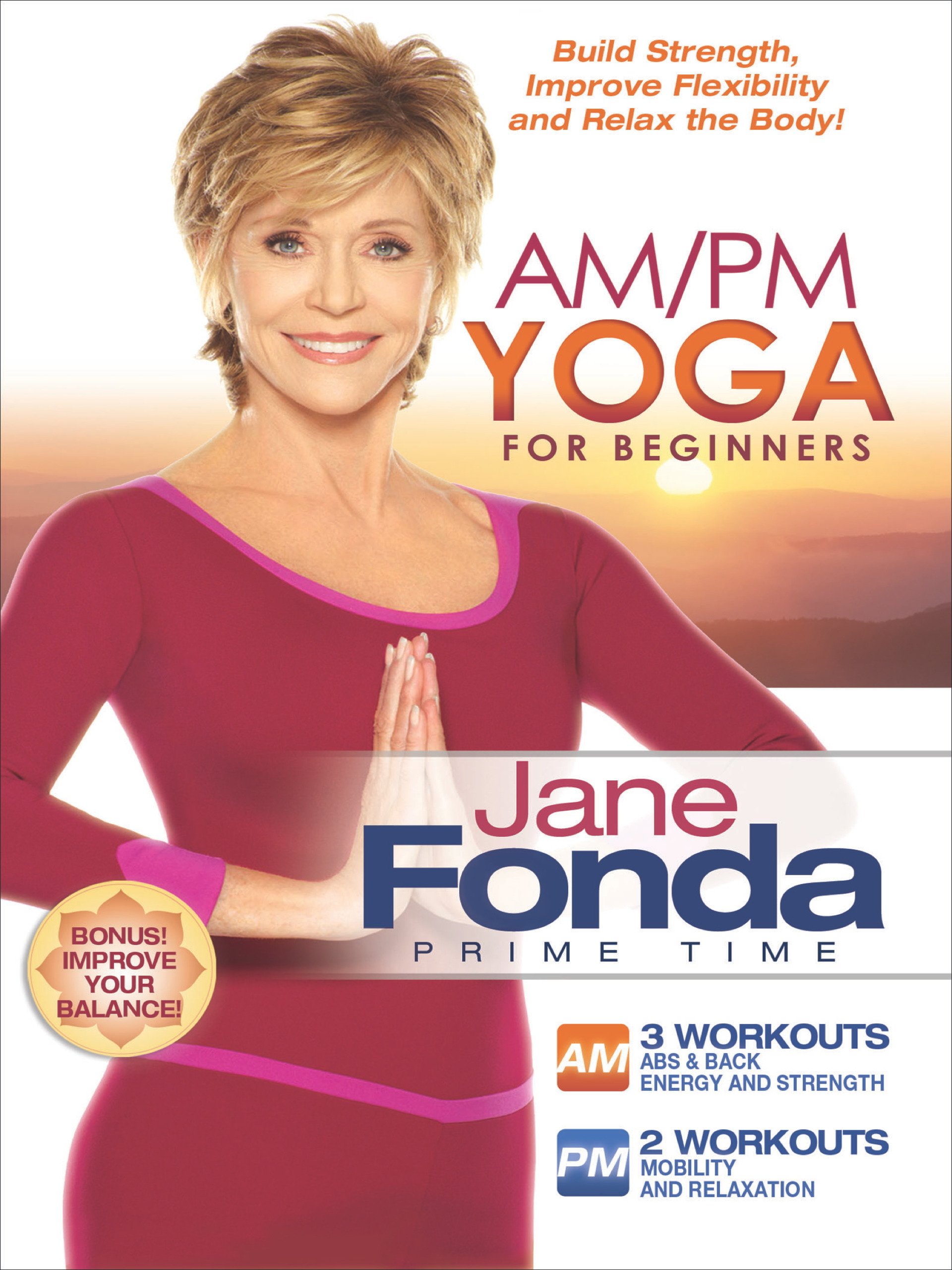 Watch Jane Fonda Am/Pm Yoga For Beginners Prime Video