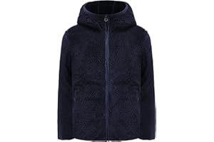 SGMWVB Boys Fleece Sherpa Hoodie Sweatshirts Kids Ultra Soft Full-Zip Jacket