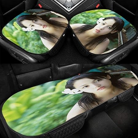 Amazon 沢尻エリカ 2 環境にやさしく人気の多機能 車のアイスクッション 通気性カーシートクッション 3d三次元メッシュ ポリエステル クッション スリーピースカーアイスシルククッション 装飾カーシートクッション 4シーズン対応 シートカバー 車 バイク