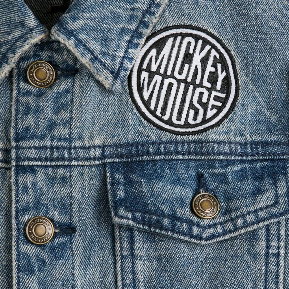 mickey mouse blue jean jacket
