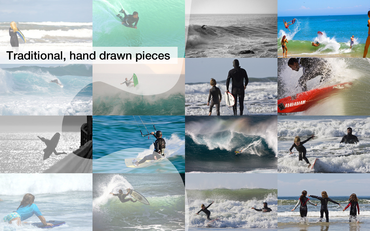 Surfing Jigsaw Puzzles