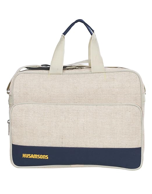 Husamsons 08-Executive Jute Blue Messenger Bag