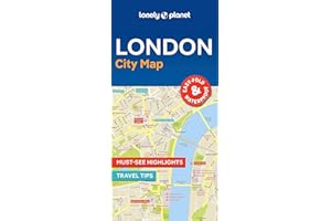 Lonely Planet London City Map 2 2nd Ed.: Durable, Waterproof, Easy-Fold Planning Map with Attractions & Walking Tours