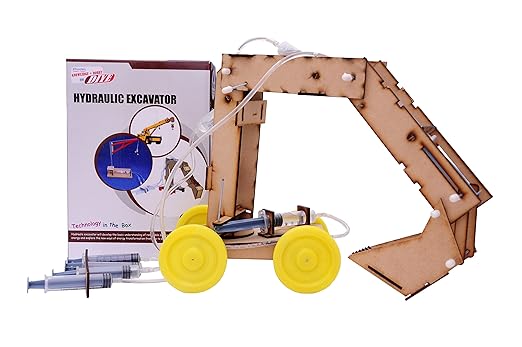 Kitucate Hydraulic Excavator | Educational Learning Science for Kids