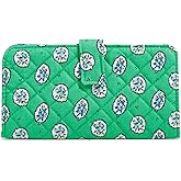 Vera Bradley Women's Cotton RFID Finley Small Wallet