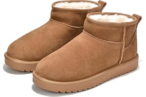 Project Cloud 100% Genuine Leather Ankle Boots for Women - Water Resistant with Memory Foam Insole Winter Boots for Women - Trending Shoes & Comfortable Women's Ankle Boots (Hippy)