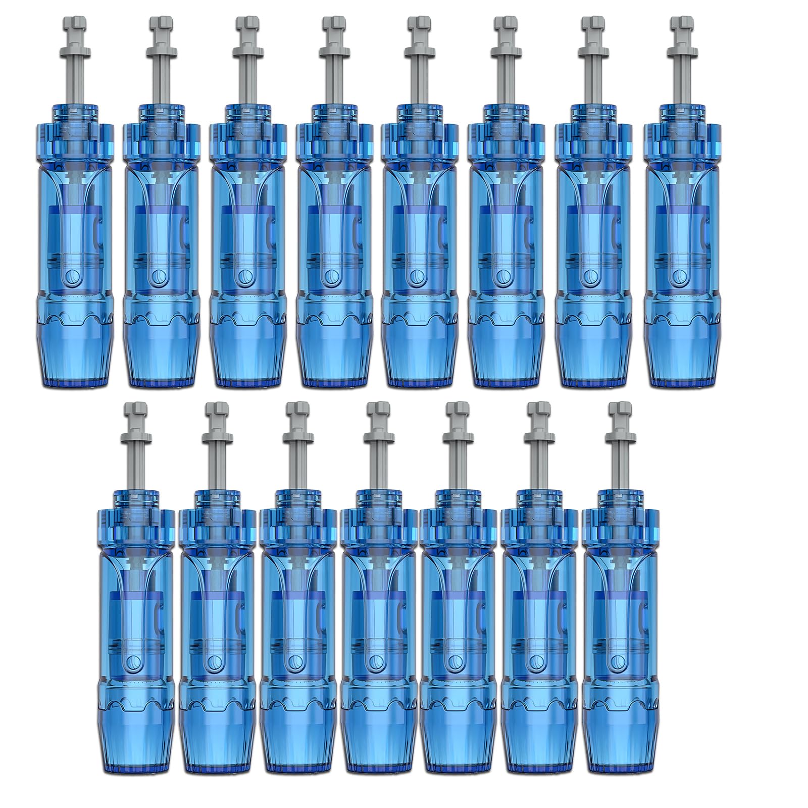 15-Pack 12-Pin Microneedling Pen Replacement Cartridges for Dr. Pen A11, A9, M8S, A8S – Authentic Disposable Cartridges for Skin Care