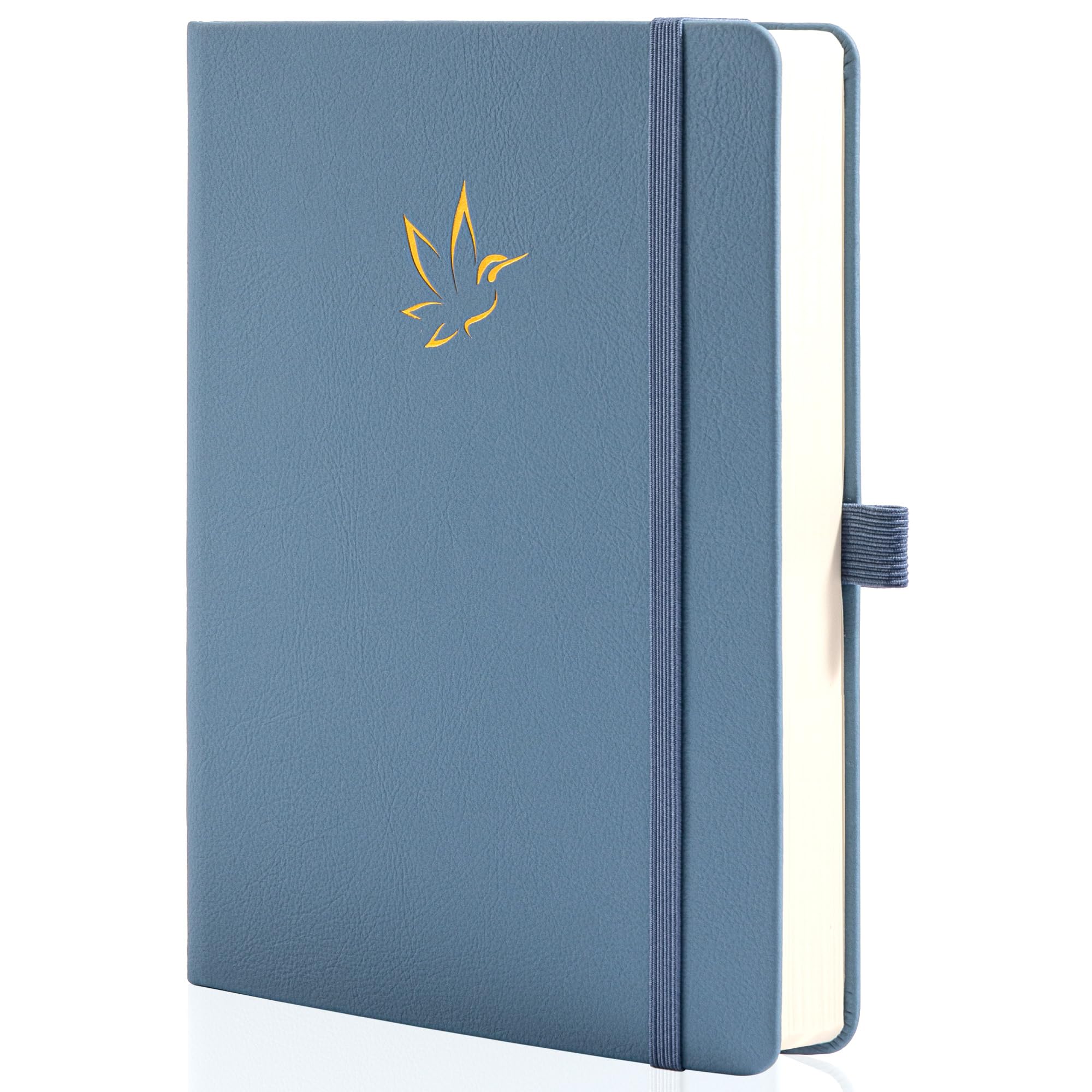 MGGAO Lined Journal Notebook, Journals for Writing, College Ruled With 320 Numbered Pages, Hardcover Notebook for Journaling Writing, 100 GSM Thick Paper, A5 Size for Work Business Study