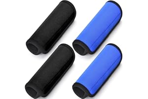 DARFUKEI Luggage Handle Wraps, 4 Pack Luggage Handle Wraps for Suitcase, Comfort Soft Luggage Handle Covers, Bright Color Luggage Identifiers for Suitcases, Luggage Accessories is Travel Essentials for Cruise