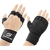 Glaring Way Neoprene Padded Weight Lifting Gloves for Men and Women - Ventilated Workout Gloves for Athletes Gym Sessions Cycling Tracking & Sports with Full Palm Protection