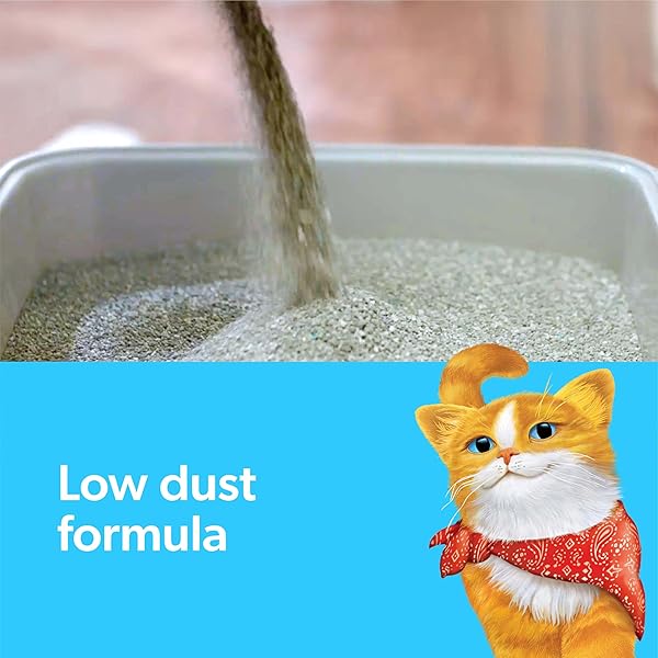 FRESH STEP EXTREME CLUMPING LITTER WITH FEBREZE FRESHNESS, MOUNTAIN SPRING SCENT CLUMPING CAT LITTER WITH GUARANTEED ODOR CONTROL, 14 LB. BOX