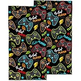 CXULIN Gamer Player Hand Towels Set of 2,Gampad Fingertip Towel Polyester Cotton Soft Bath Hand Towels for Bathroom Kitchen Hotel Spa Hand Towels 14"X28"