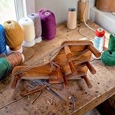Handmade Rosewood Inkle Loom for Weaving Bands and Straps, up to 42 Inch Pegs