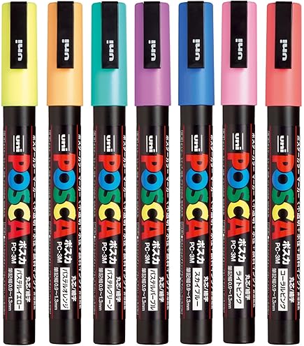 Amazon.com: Uni Posca Paint Marker Pen, Extra Fine Point(PC