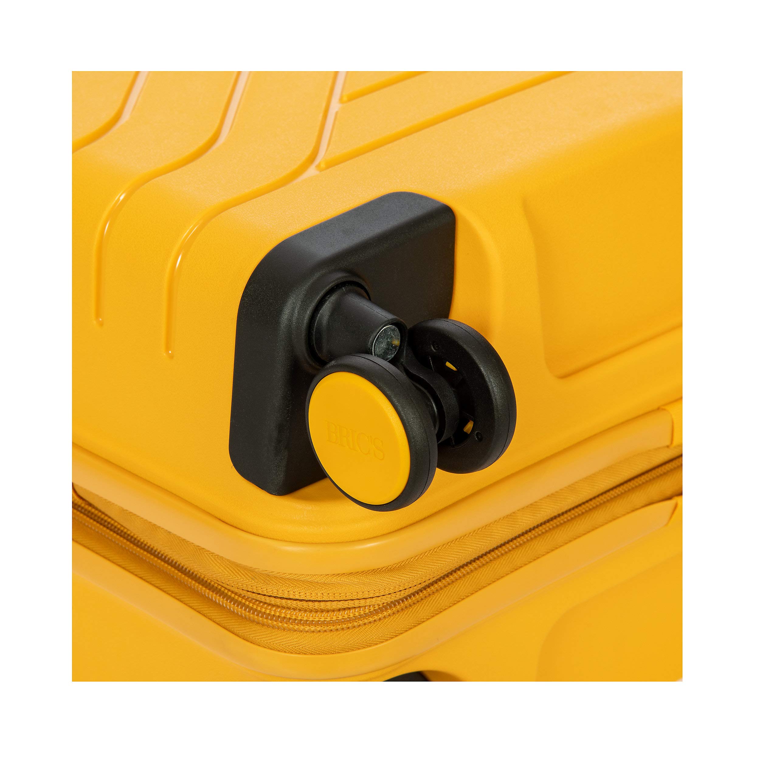 Bric's B|Y Ulisse 21-Inch Spinner - Luxury Carry-On Luggage With Spinner Wheels - Hard Shell Suitcases Made From Durable Polypropylene and Polycarbonate - Mango