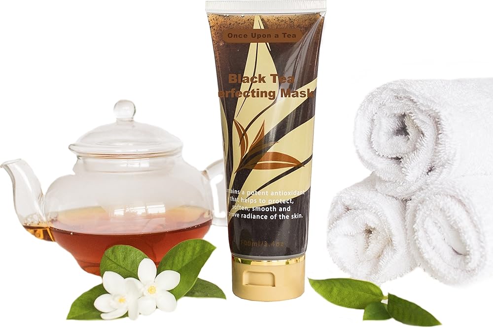 Black Tea Perfecting Facial Gel Mask, Evens Skin Tone aooty