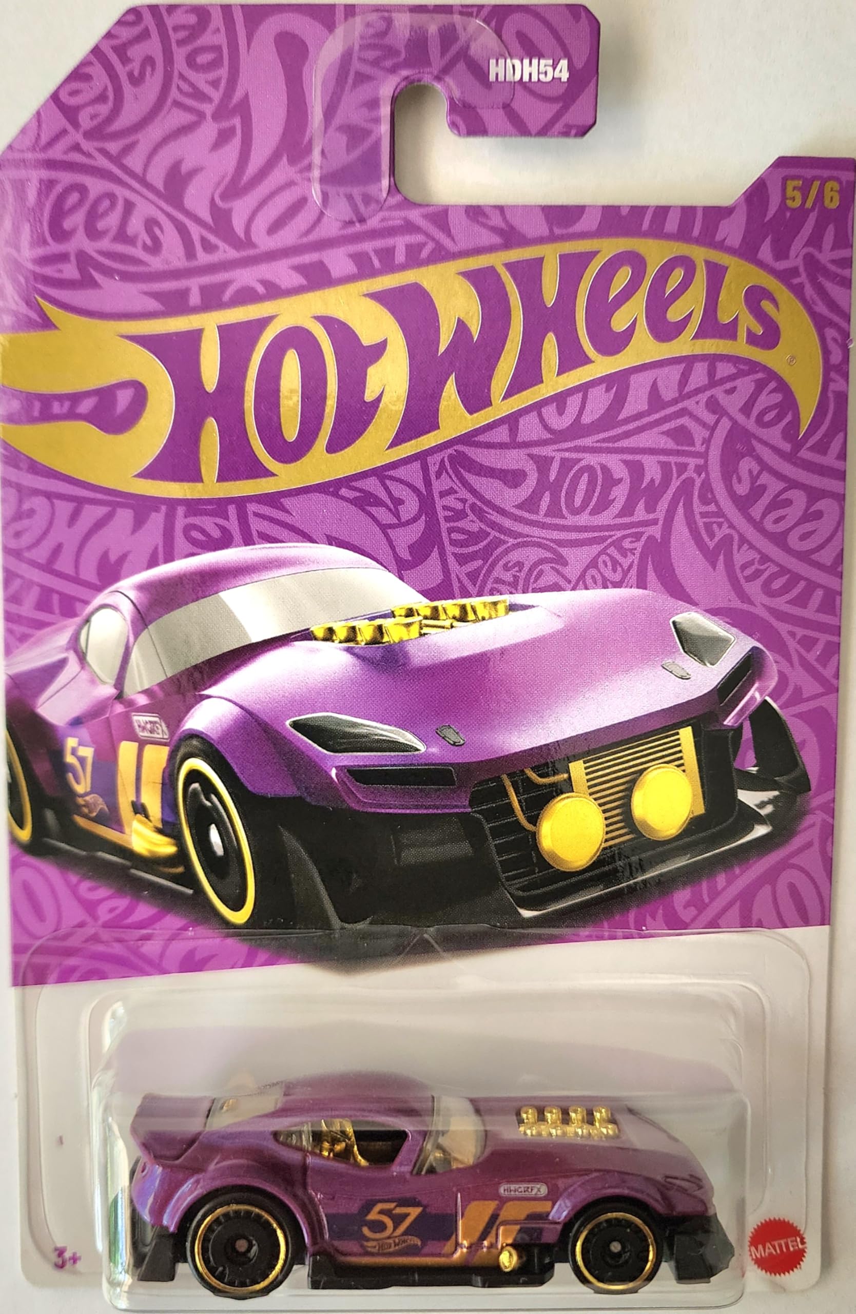 Photo 1 of Hot Wheels Purple Muscle and Blown, 57th Anniversary