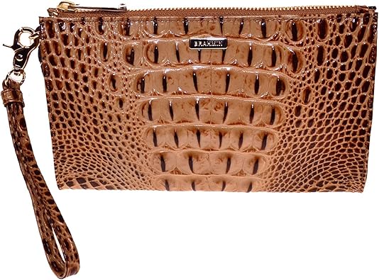 brahmin clutch wristlet