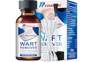 REAUA Skin Tag Removal Kit, 17% Salicylic Acidat-Home Skin Tag Remover, Wart Remover Freeze Off, Fast-Acting on Plantar Warts, Common Warts, Corns, Flat Wart and Genital Wart(30ml)