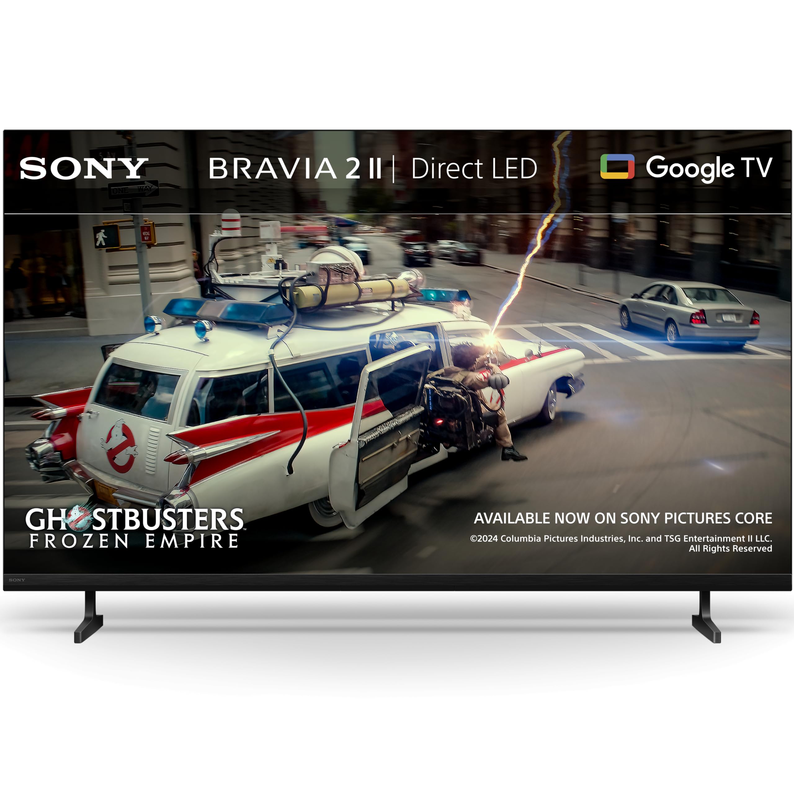 Sony BRAVIA 2 Ⅱ 50 Inch TV, 4K Smart TV (Google TV), X1 Processor, 4K Upscaling, Television with Dolby Atmos and DTS:X, PS5 compatibility, 50S25M2, 2026 Model