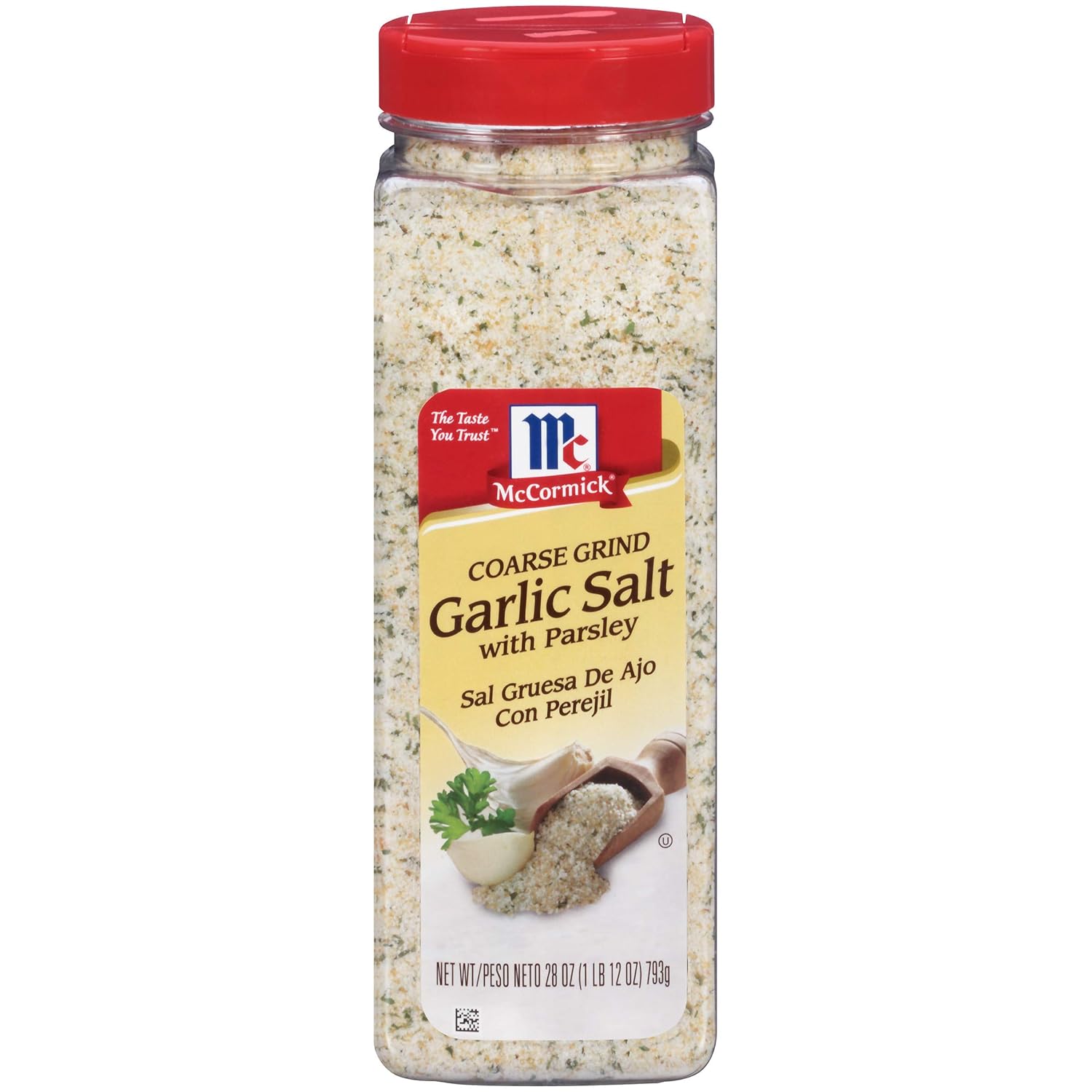 McCormick Coarse Grind Garlic Salt With Parsley, 28 oz : Grocery & Gourmet Food