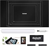 Becko US Jigsaw Puzzle Mat Roll Storage Up to 1500 Pieces Felt with Frame Lines view 3