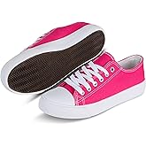 hello basics Canvas Shoes for Women Casual Low Top Sneakers Fashion Womens Tennis Shoes for Everyday Wear