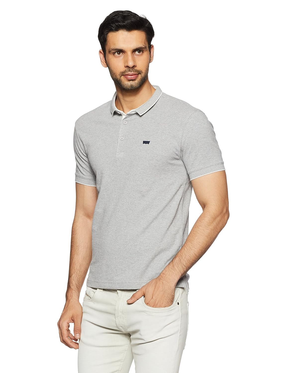 levi's men's plain regular fit polo