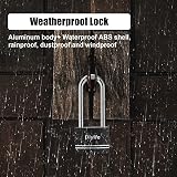 Diyife Padlock with Keys 40mm Long Shackle Aluminum Waterproof Weatherproof view 5